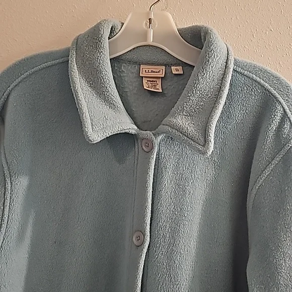 L.L. Bean women's XL fleece jacket - Picture 2 of 5